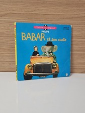 Livre ancien Babar et son auto