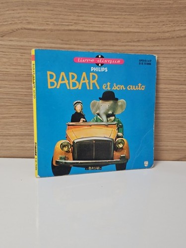 Livre ancien babar son - babar, et