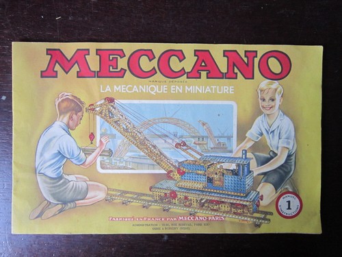 Catalogue meccano boite n - catalogue, n°1