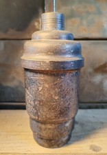 Shaker Métal Argenté H 19 Cm