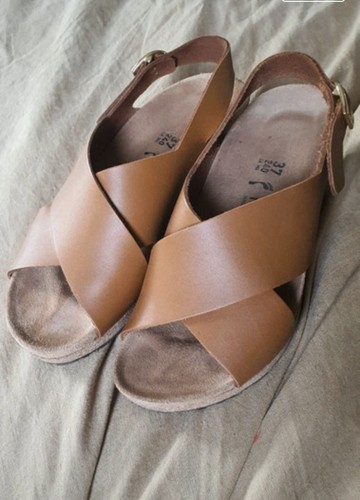 Sandales compensées papillio - sandales,