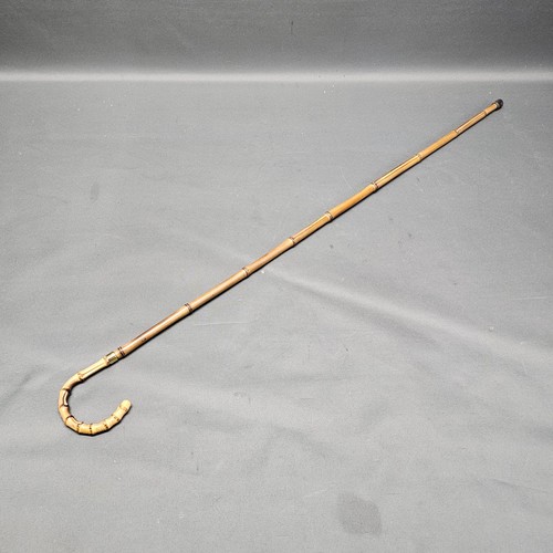 Ancien bâton bambou canne - ancien,
