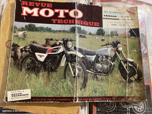 Revue technique moto yamaha - revue, /