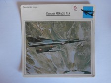 CARTE FICHE AVION – DASSAULT
