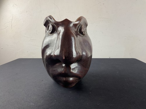 Ancien pot pichet zoomorphe - ancien,