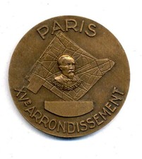 Médaille en bronze Paris XVè