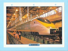 Fiche Atlas - Eurostar - Belgique / France / Grande Bretagne - 1993