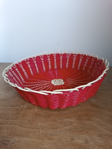 Corbeille fil scoubidou - corbeille,