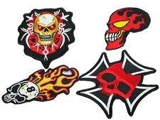 Lot de 4 Patchs Ecussons