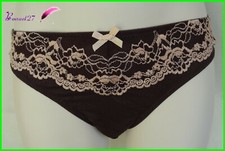 Culotte Slip MIRIALE Marron