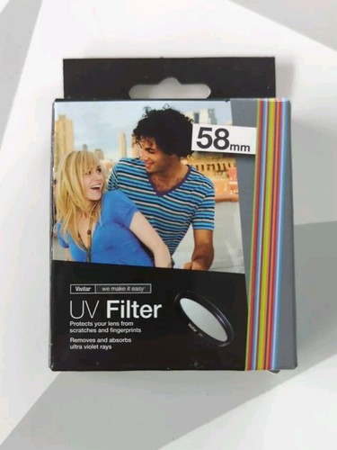 Filtre vivitar 58mm filter - vivitar, uv