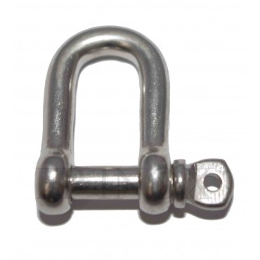 Manille droite 19mm libre inox - 19mm,