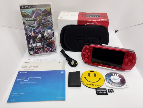 Système sony psp 3000 rouge - sony,