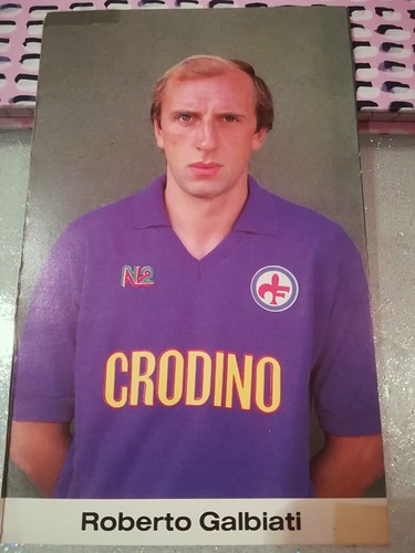 Cartolina calcio fiorentina - calcio,