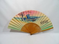 Ancien eventail publicitaire - ancien,