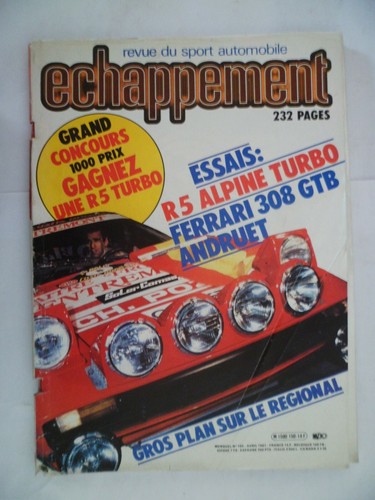 Echappement 150 1981 - n°150, r5