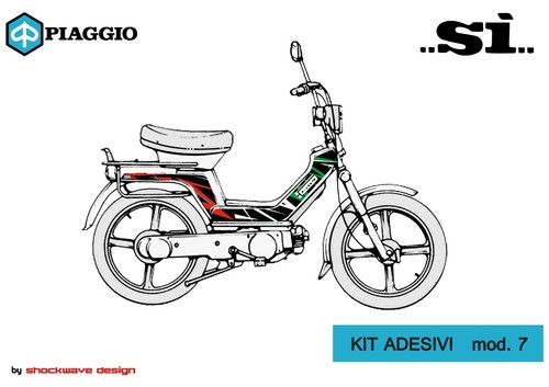Kit graphiques autocollants - kit,