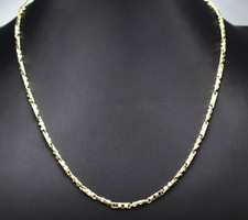 Chaîne Pour Homme Chimento En Or Massif 18K Collier Vintage Années 90 Italie