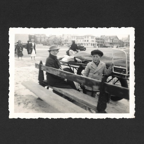 Femme fils banc - , père