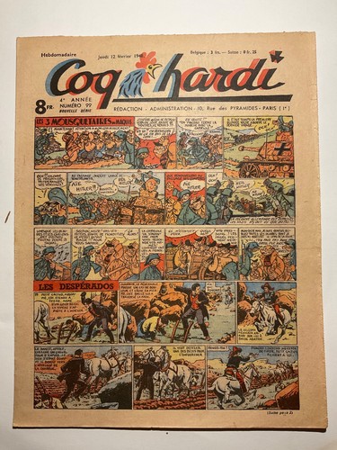 Coq hardi 4eme année - coq, n°99