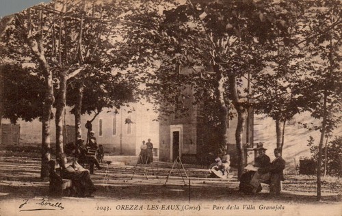 Cpa orezza les eaux parc - cpa,