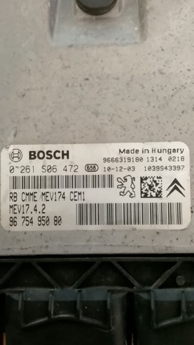 Calculateur moteur decode - moteur, psa