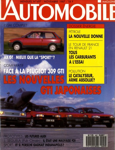 Automobile magazine 497 - magazine, n°497