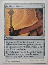 mtg magic isochron scepter ENGLISH sceptre isochronique MB 2 mystery booster