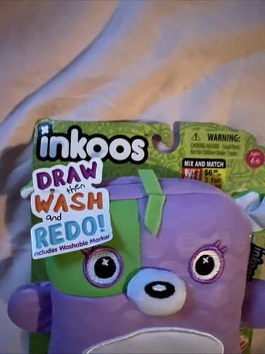 Inkoos mini plush purple dog - ~,