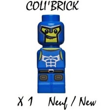 Lego Minifig - 1x Microfigure Minotaurus Gladiator Blue - 85863pb018 NEUF