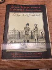 Militaria document Souvenir de captivité stalags de réfractaires Pologne WW2 