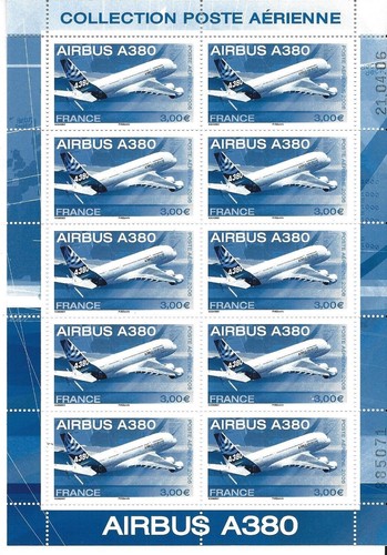 France poste aérienne 69a - poste, n°