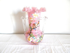 SUPERBE ANCIEN VASE en VERRE