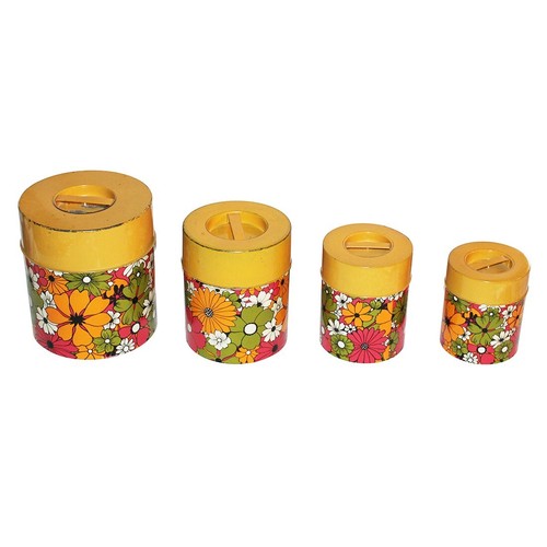 Série boîtes pots - série, à