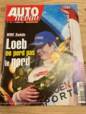 AUTO HEBDO N°1430 11/02/2004 RALLYE WRC SUEDE LOEB LOTUS ELISE 111 R F1 JORDAN