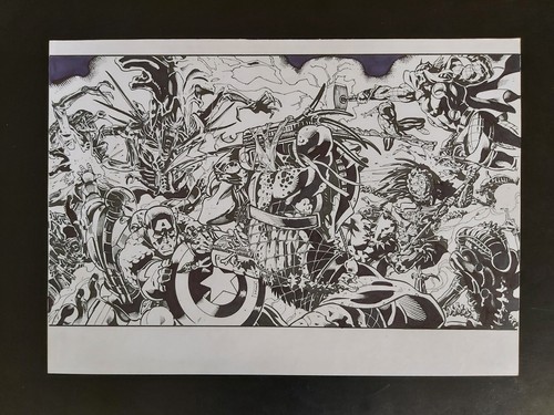 Illustration originale signée