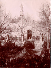 Espagne, Plaza San Antonio, vieille ville, croix, église de San Antonio Vintage 
