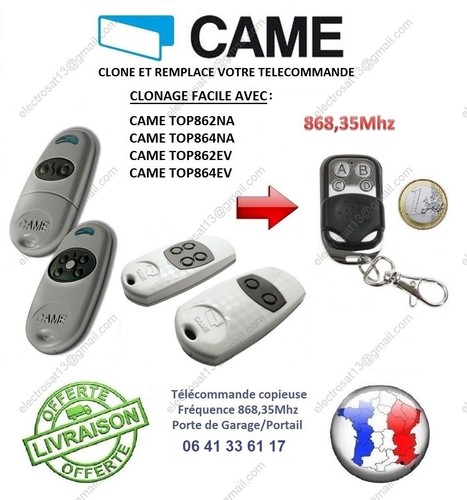 Télécommande copieuse came - copieuse,