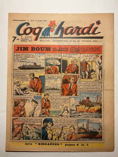 Coq hardi 3eme - coq,