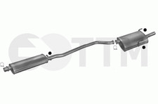 PEUGEOT 406 BREAK 2.0 135cV 1996-1999 Ligne D'échappement Silencieux