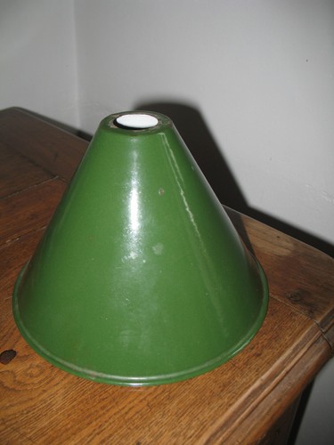 Ancien globe émaillé - , pour