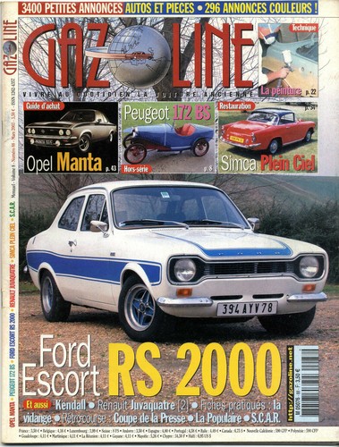 Gazoline 2003 ford - 03/2003,