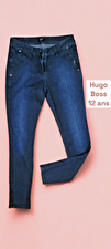 Hugo Boss Fille 12 ans Pantalon jeans jean denim bleu slim fit