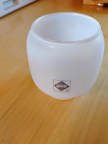 Vtg glass globe gaz camping - vtg,