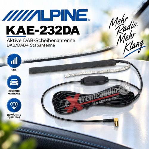 Antenne disque dab active - antenne,