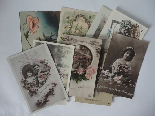 Lot cartes postales cpa - de,