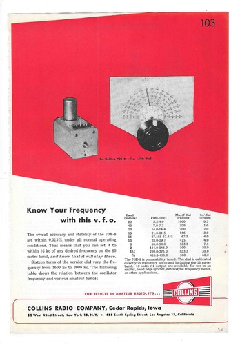 Collins radio company - radio,