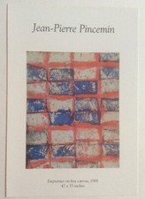 JEAN PIERRE PINCEMIN  - Carton d invitation - 1998