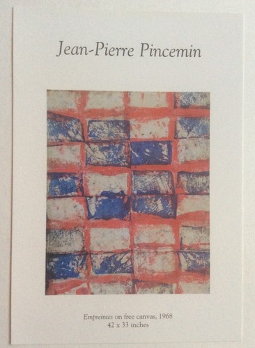 Jean pierre pincemin carton - jean,