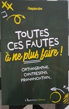 Toutes ces fautes à ne plus